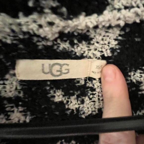 UGG Judith Knit Cardigan Snow Leopard - Picture 5 of 5